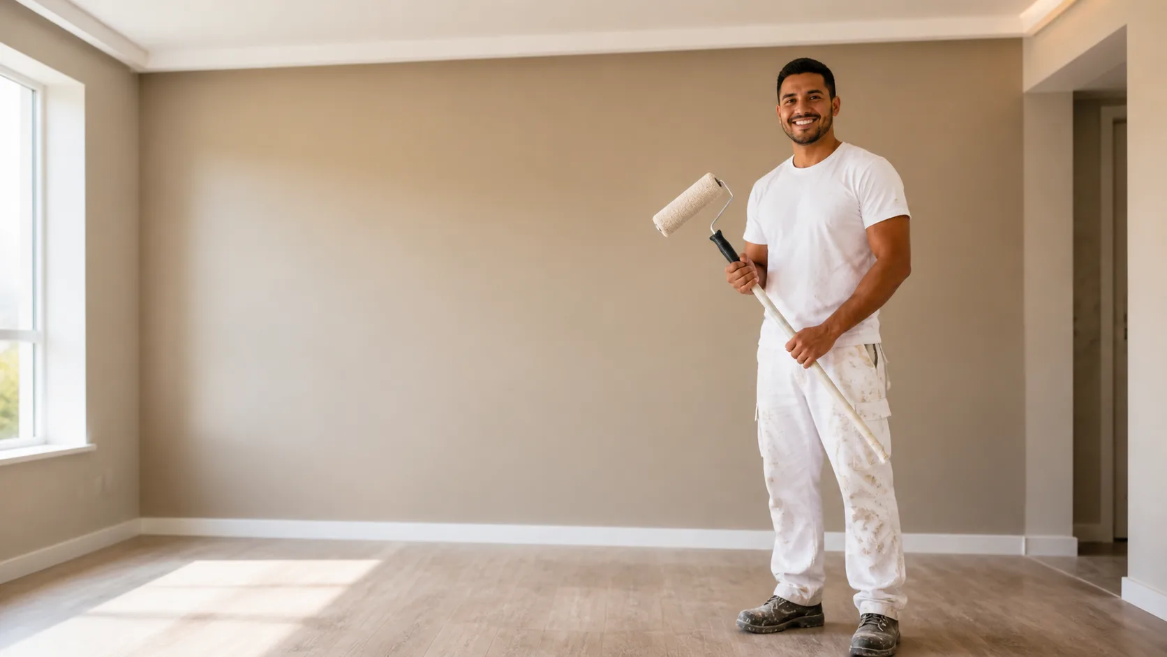 Profissional de Pintor Profissional em atividade